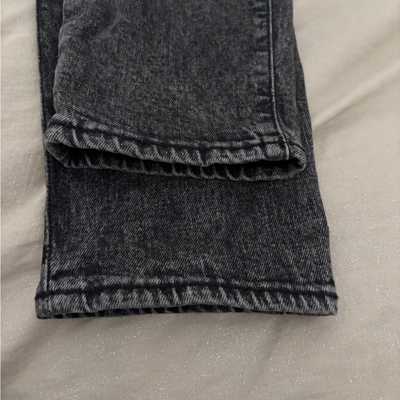 Old Navy O.G Faded Black Straight High Rise Jeans Size 4 - Picture 8 of 8